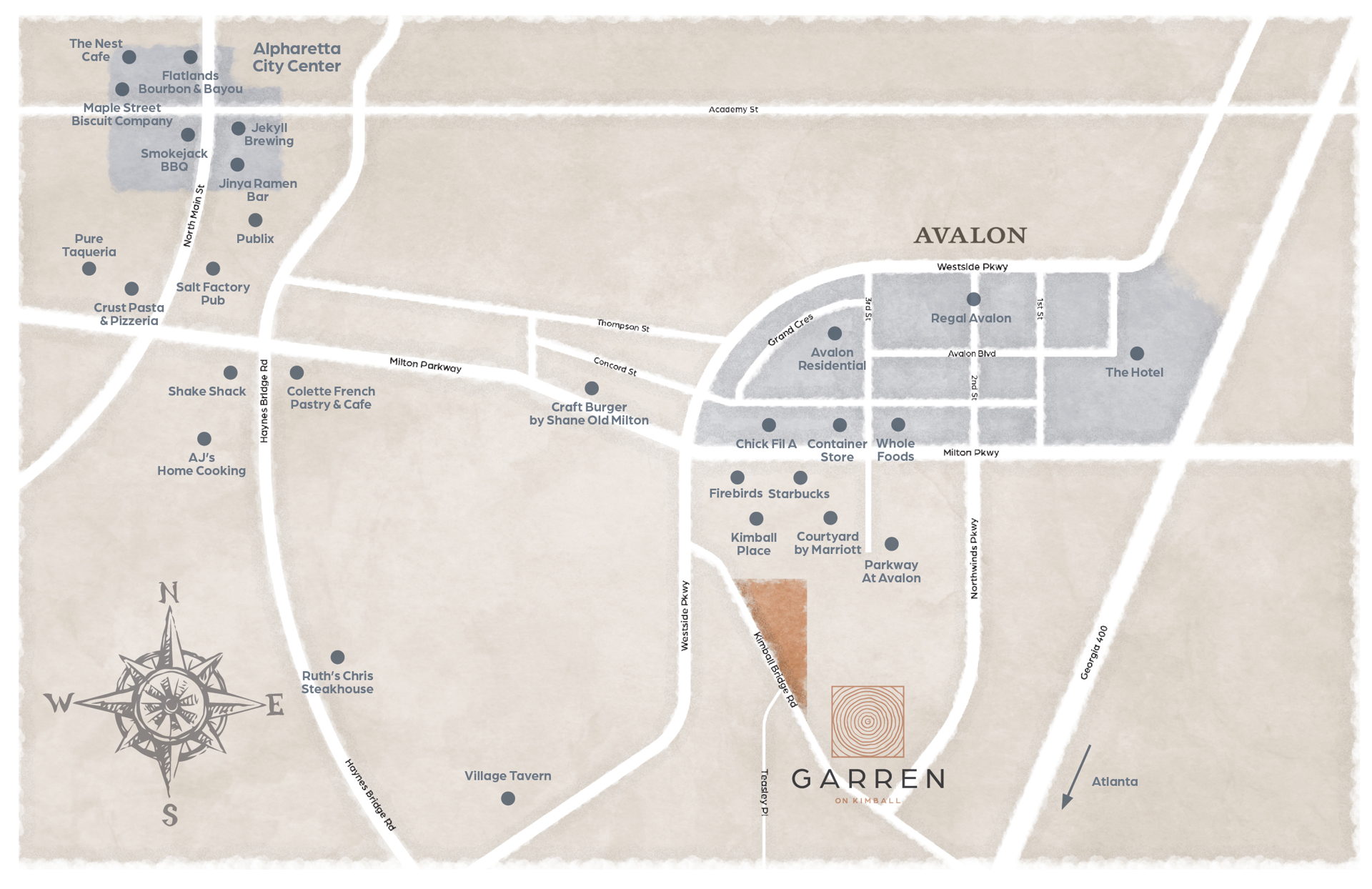 Garren Location Map